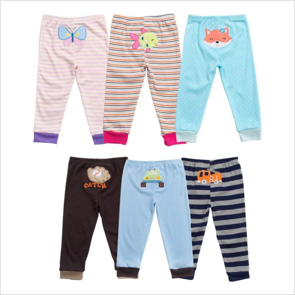 Unisex Baby Multi Pieces Newborn to Toddler Cotton Long Pants Shorts Gift Set Packs