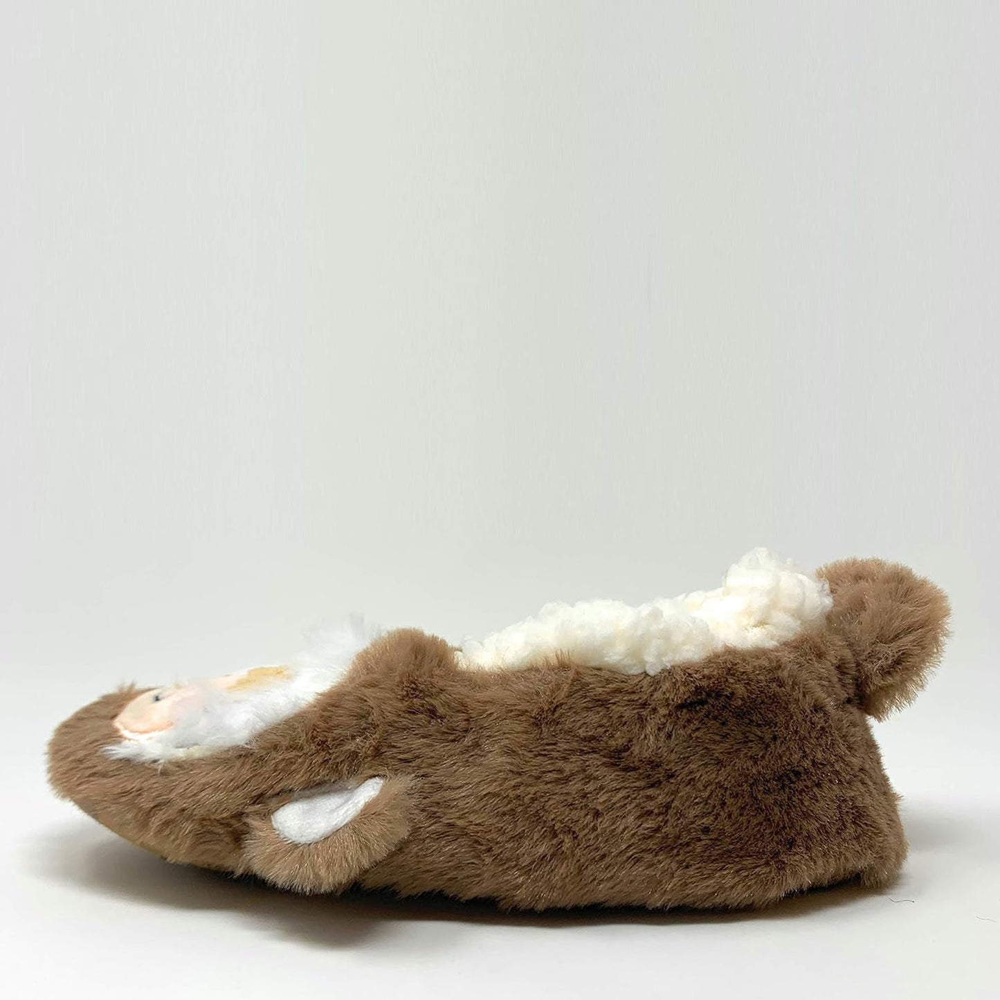 Kids Novelty Cute Plush Animal Slippers, Funny Fluffy Non-Slip House Shoes for Girls & Boys, Size 1-4